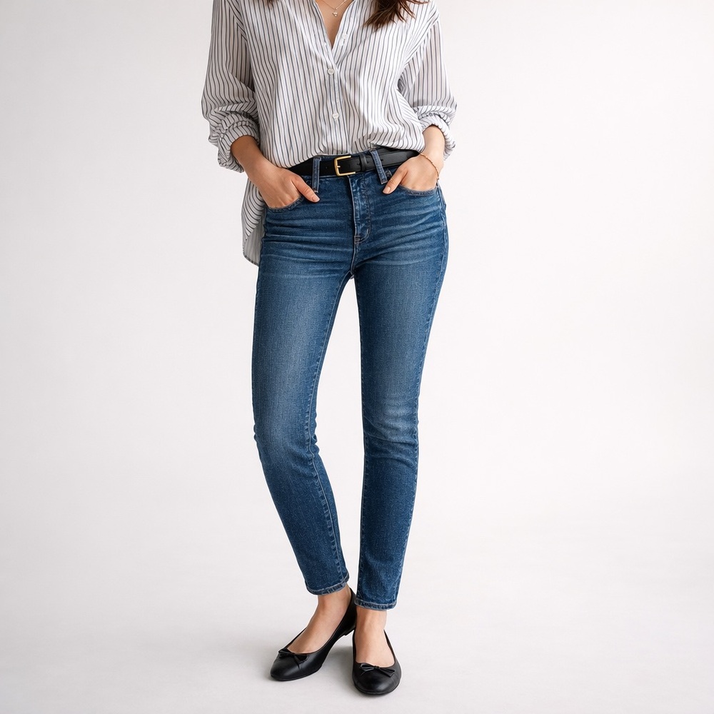 Madewell 10” High Riser Skinny Skinny Jeans Size 26